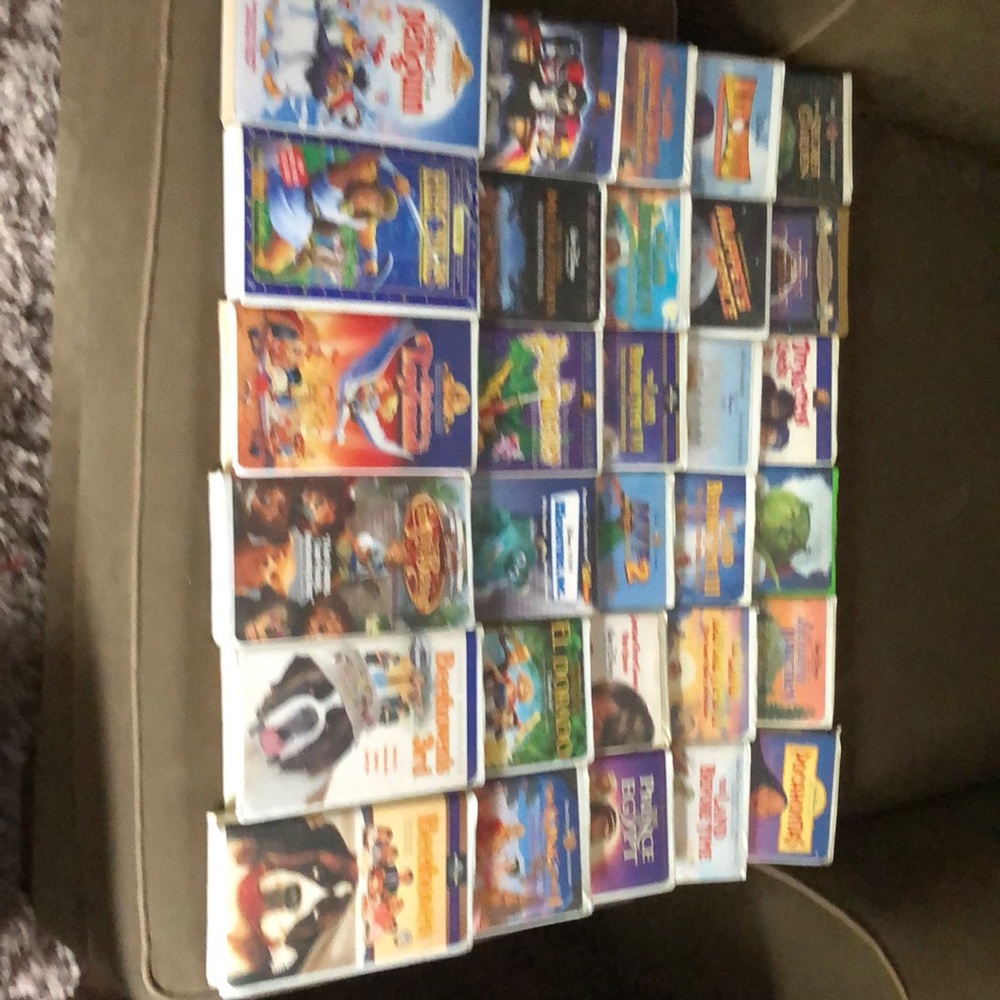 VHS tapes